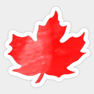 Maple Leaf 2 Sticker